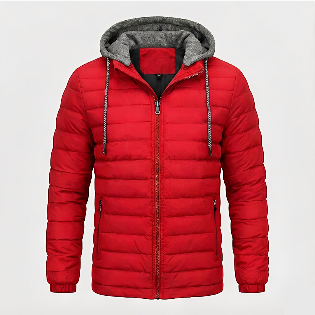 Water-Repellent Puffer Jacket