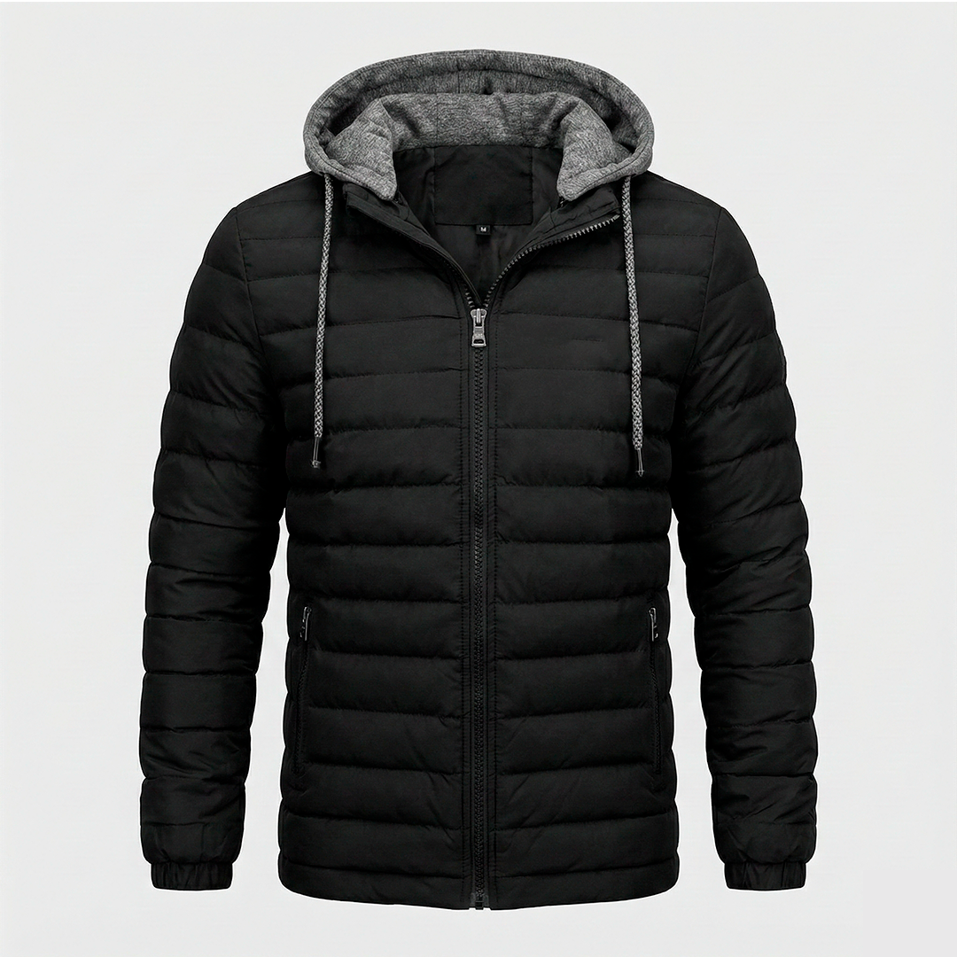 Water-Repellent Puffer Jacket